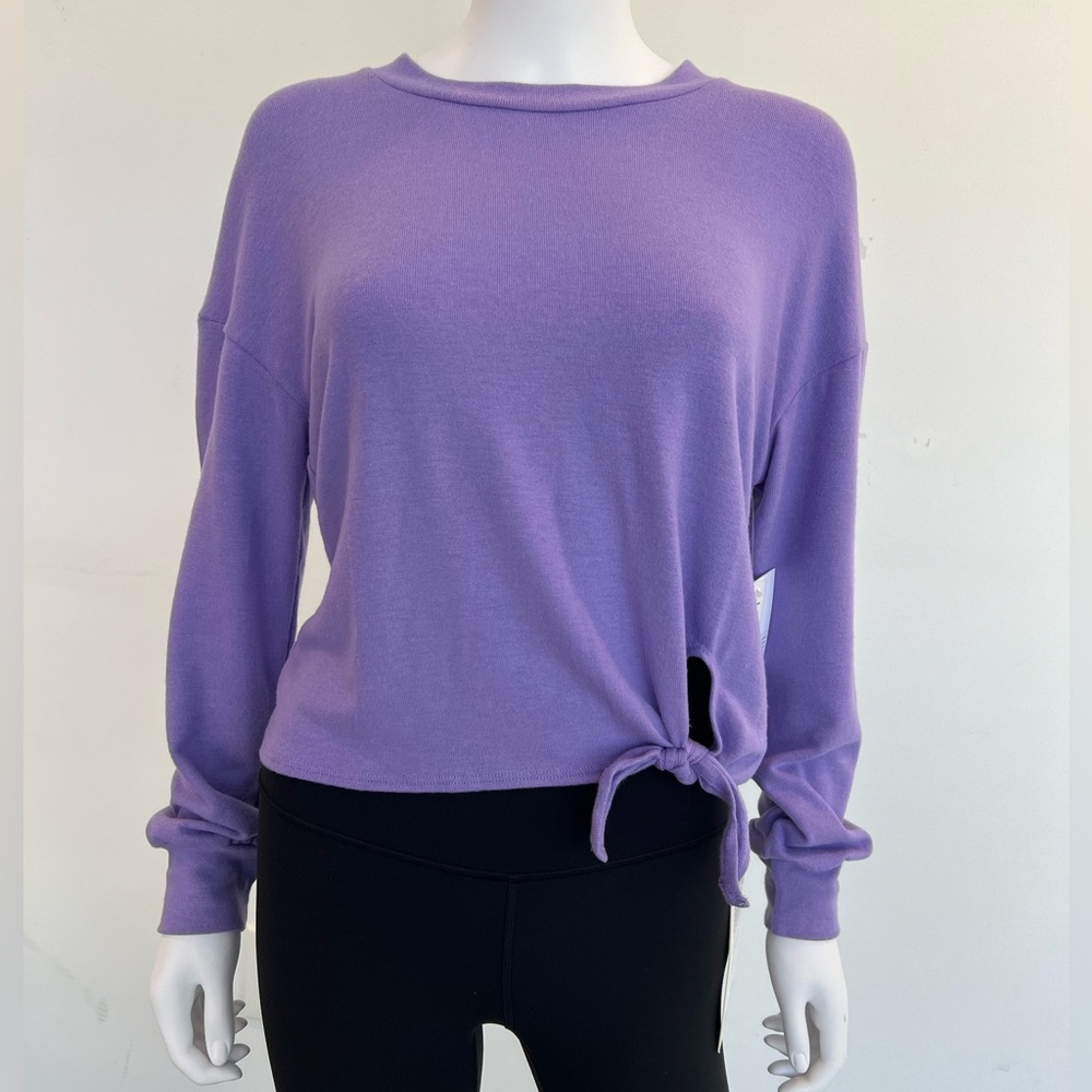 NWT Beyond Yoga Smarten Up Pullover in Light Amethyst